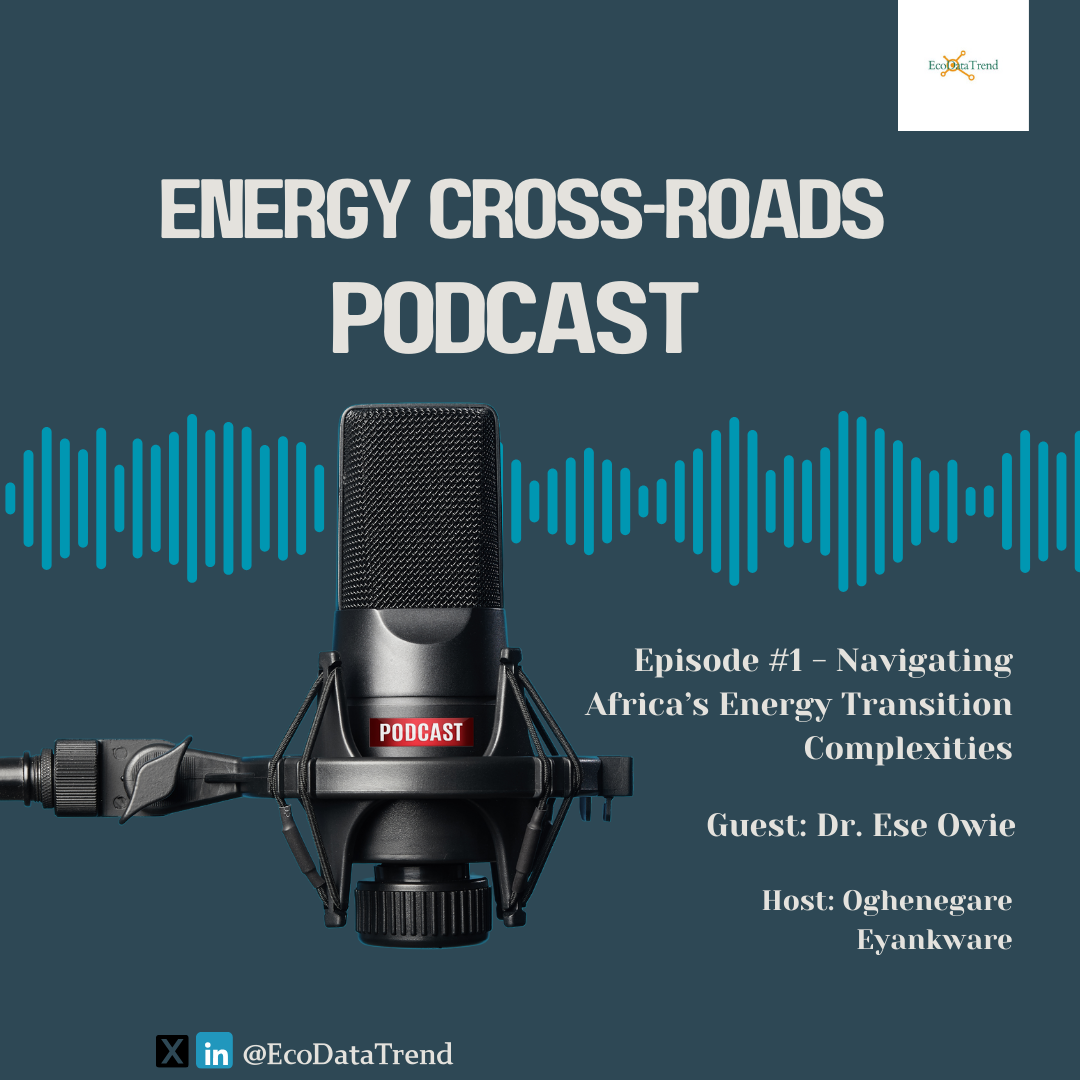 The First Episode of the #EnergyCrossRoad post is finally here!!